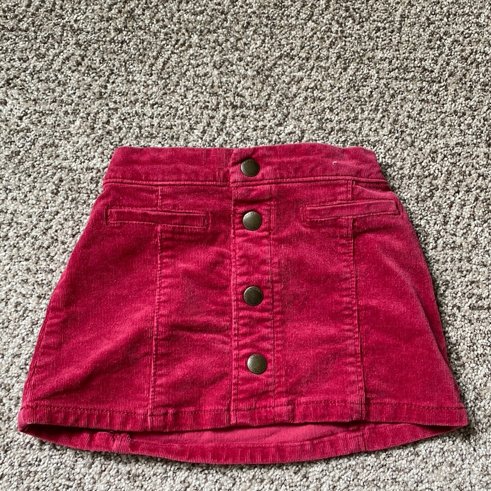 Corduroy Skirt